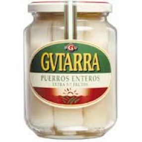 GVTARRA Puerros enteros frasco 660 grs